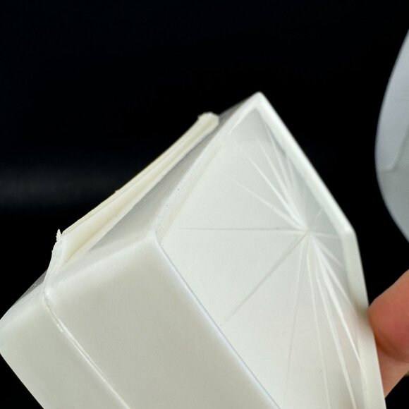 Vtg Lustro Ware Plastic Travel Hinged Bar Soap Container w Starburst White READ - Picture 13 of 15